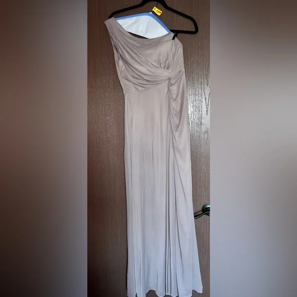 Azazie Style Brooke Hazelnut Bridesmaid Dress - Picture 6 of 11